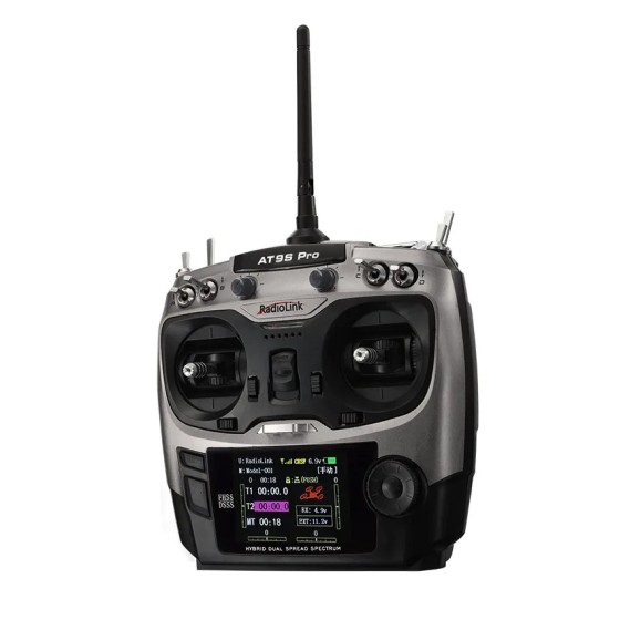 Radiolink AT9S Pro 12 Channels 2.4G RC Radio Controller Support Crossfire Protocol with R9DS for Drone Fixed Wing